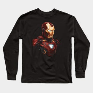 Face of Iron Long Sleeve T-Shirt